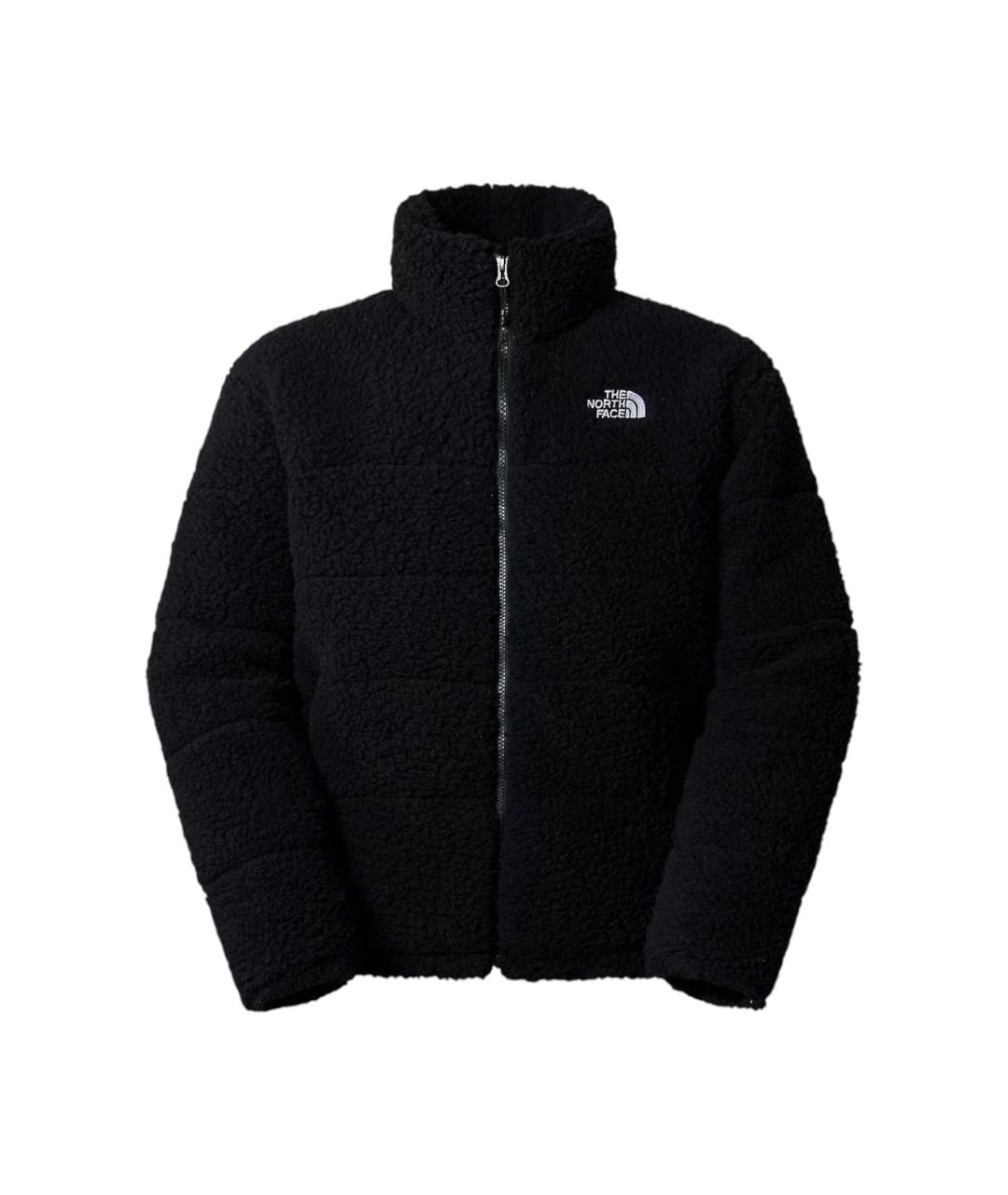 THE NORTH FACE Черная меховая куртка, фото 4