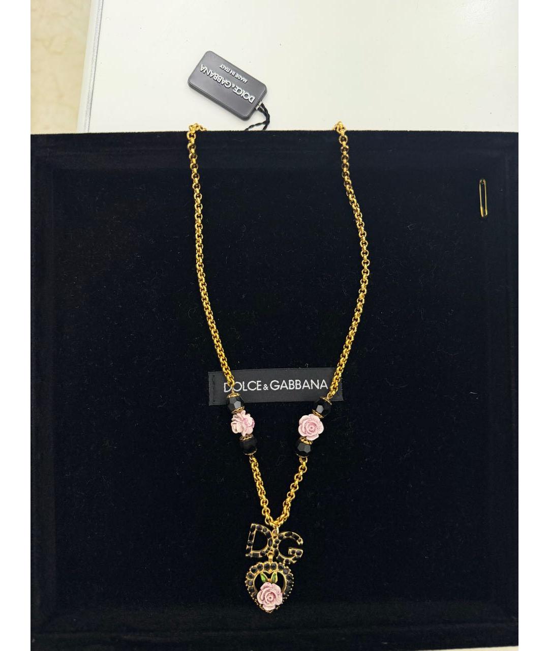 DOLCE&GABBANA Черная цепочка, фото 2