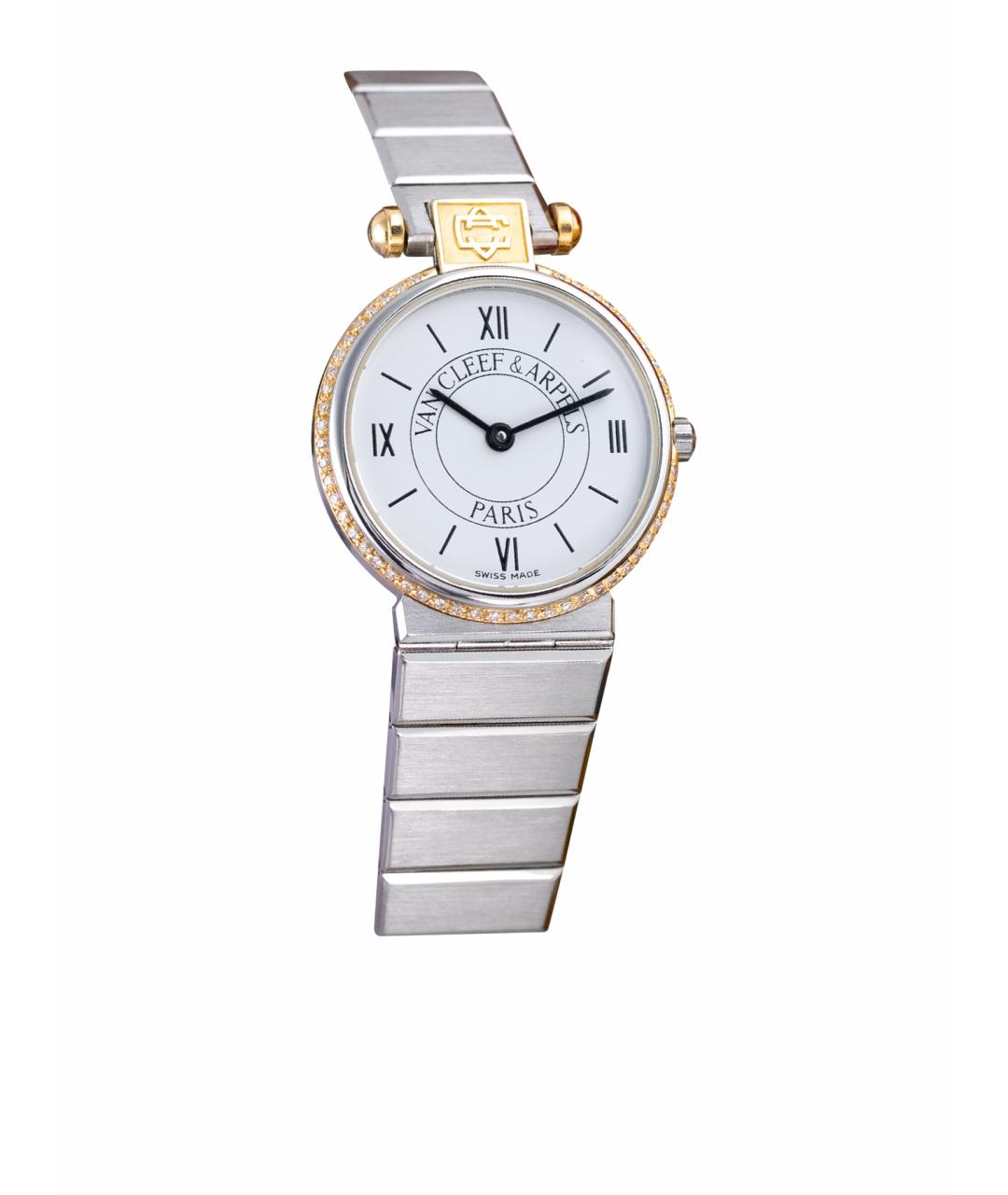 VAN CLEEF & ARPELS Белые металлические часы, фото 1