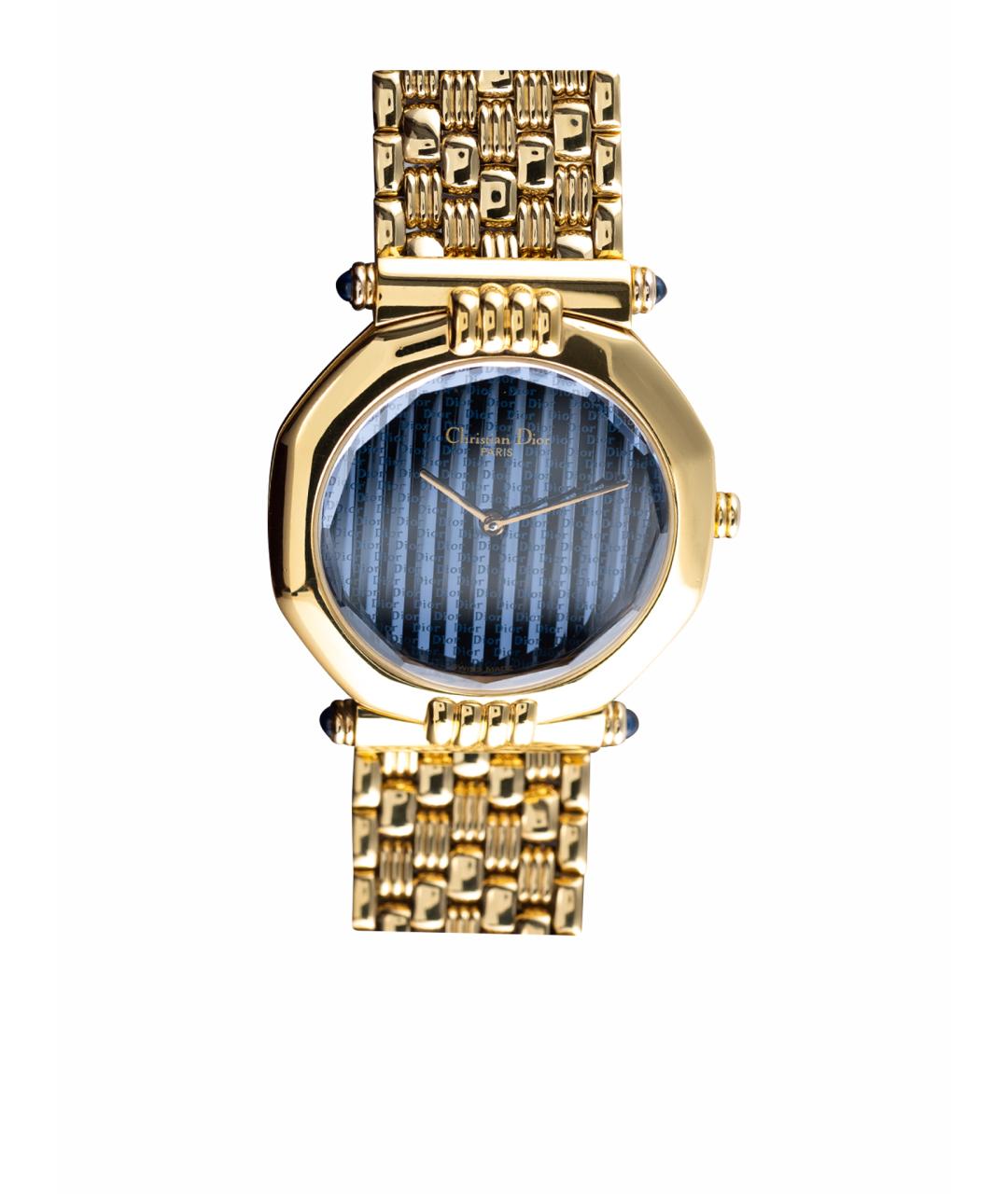 CHRISTIAN DIOR Золотые позолоченные часы, фото 1