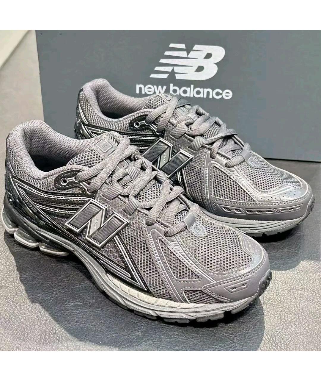 NEW BALANCE Черные текстильные низкие кроссовки / кеды, фото 2