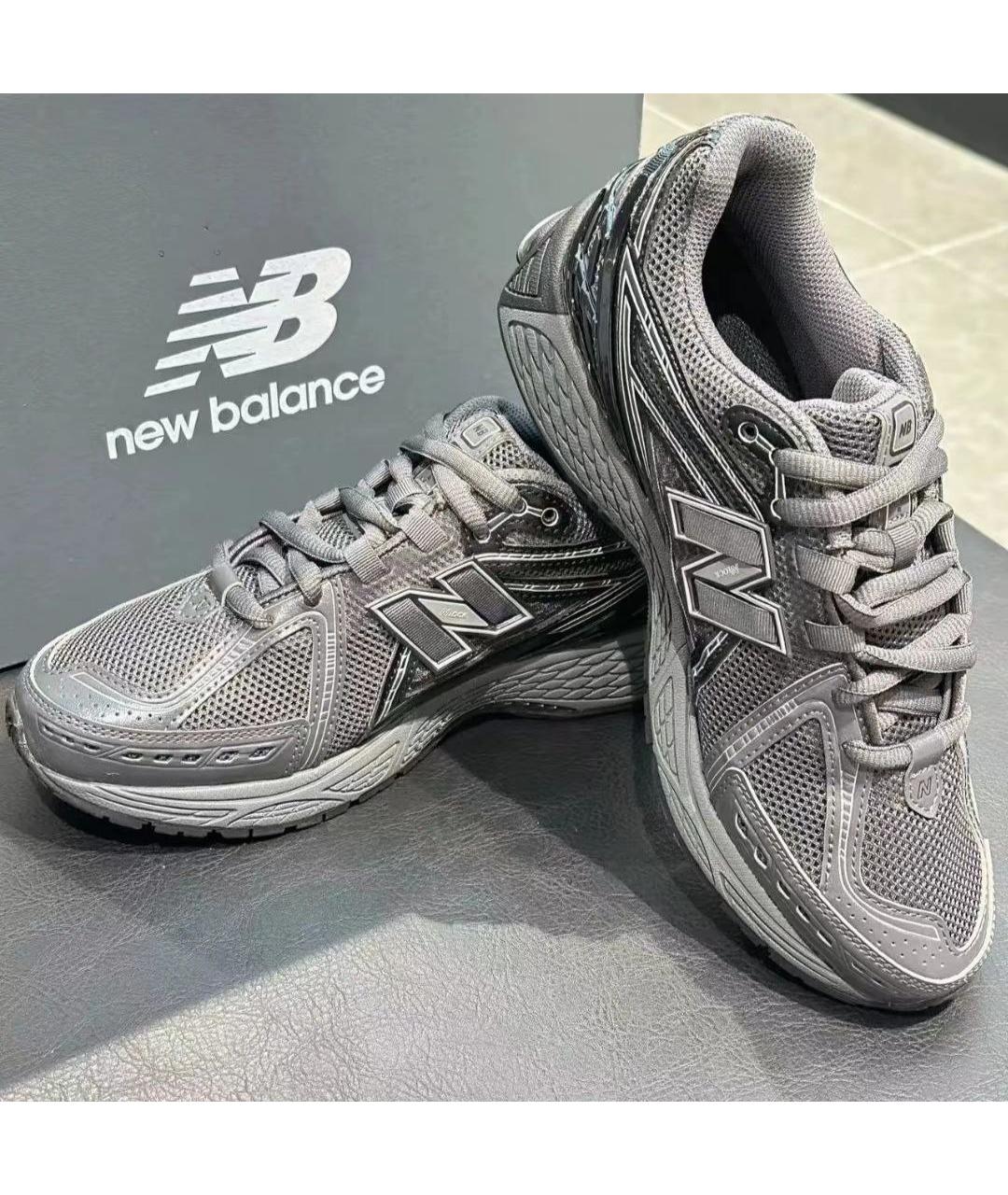 NEW BALANCE Черные текстильные низкие кроссовки / кеды, фото 5
