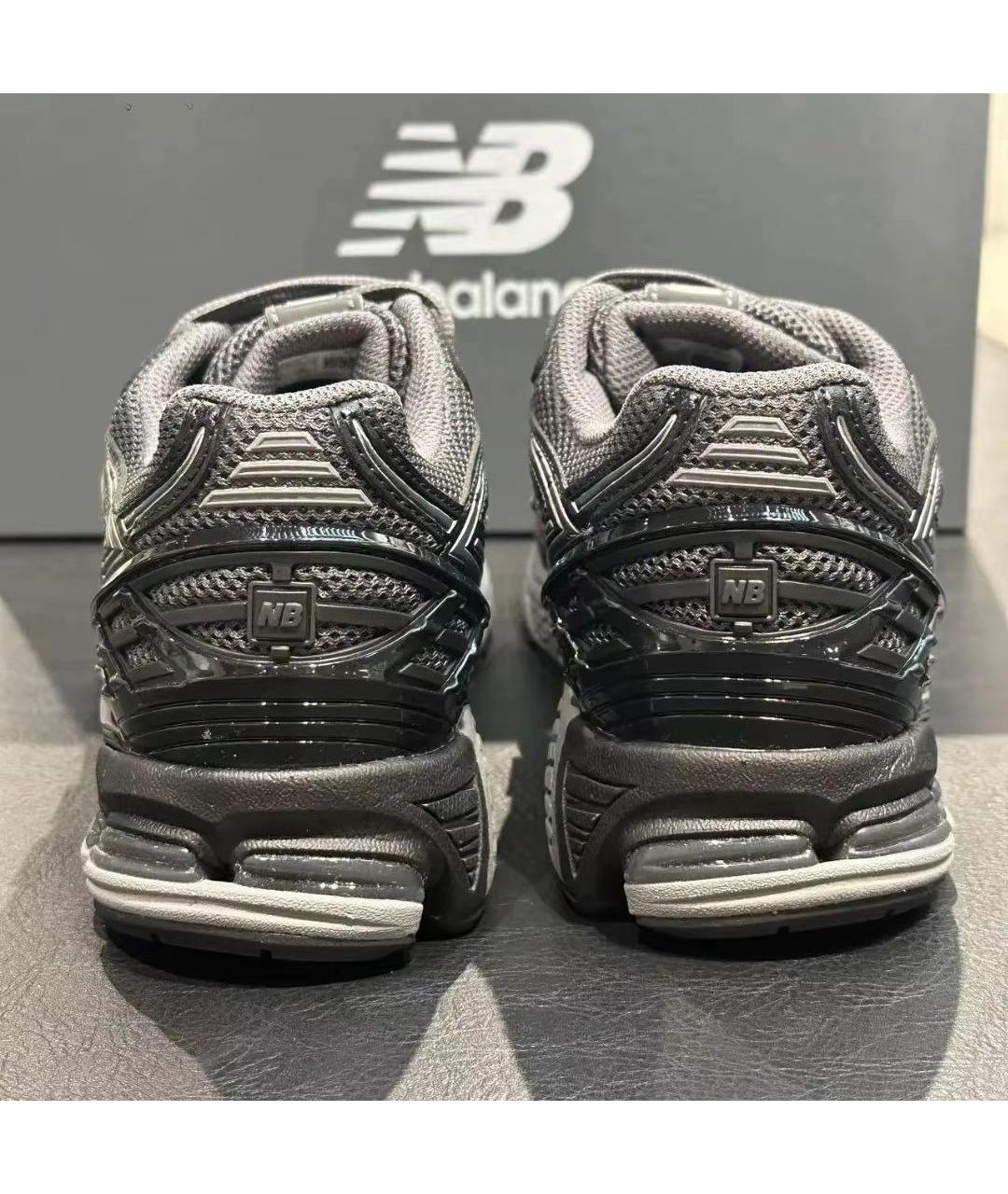 NEW BALANCE Черные текстильные низкие кроссовки / кеды, фото 6