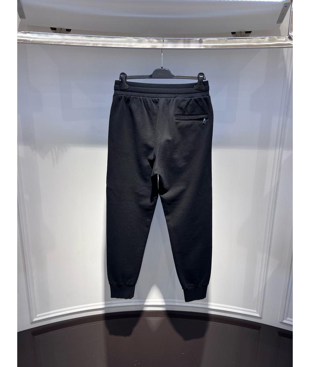 DOLCE&GABBANA Черный хлопковый спортивный костюм, фото 3