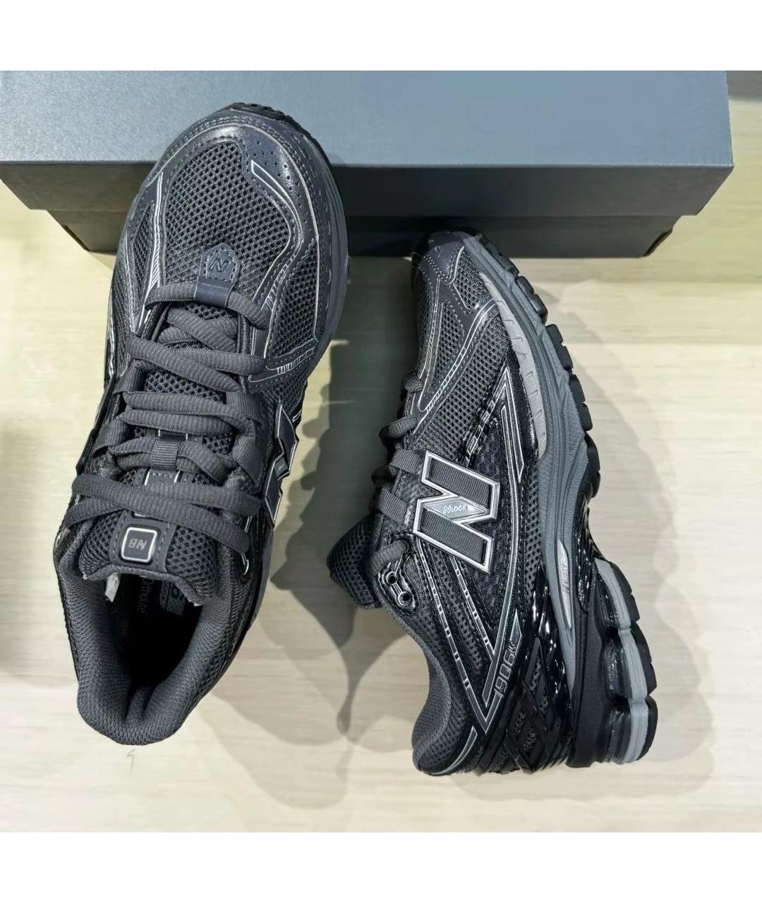 NEW BALANCE Черные текстильные кроссовки, фото 3