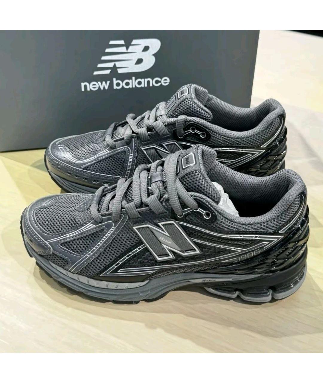 NEW BALANCE Черные текстильные кроссовки, фото 2