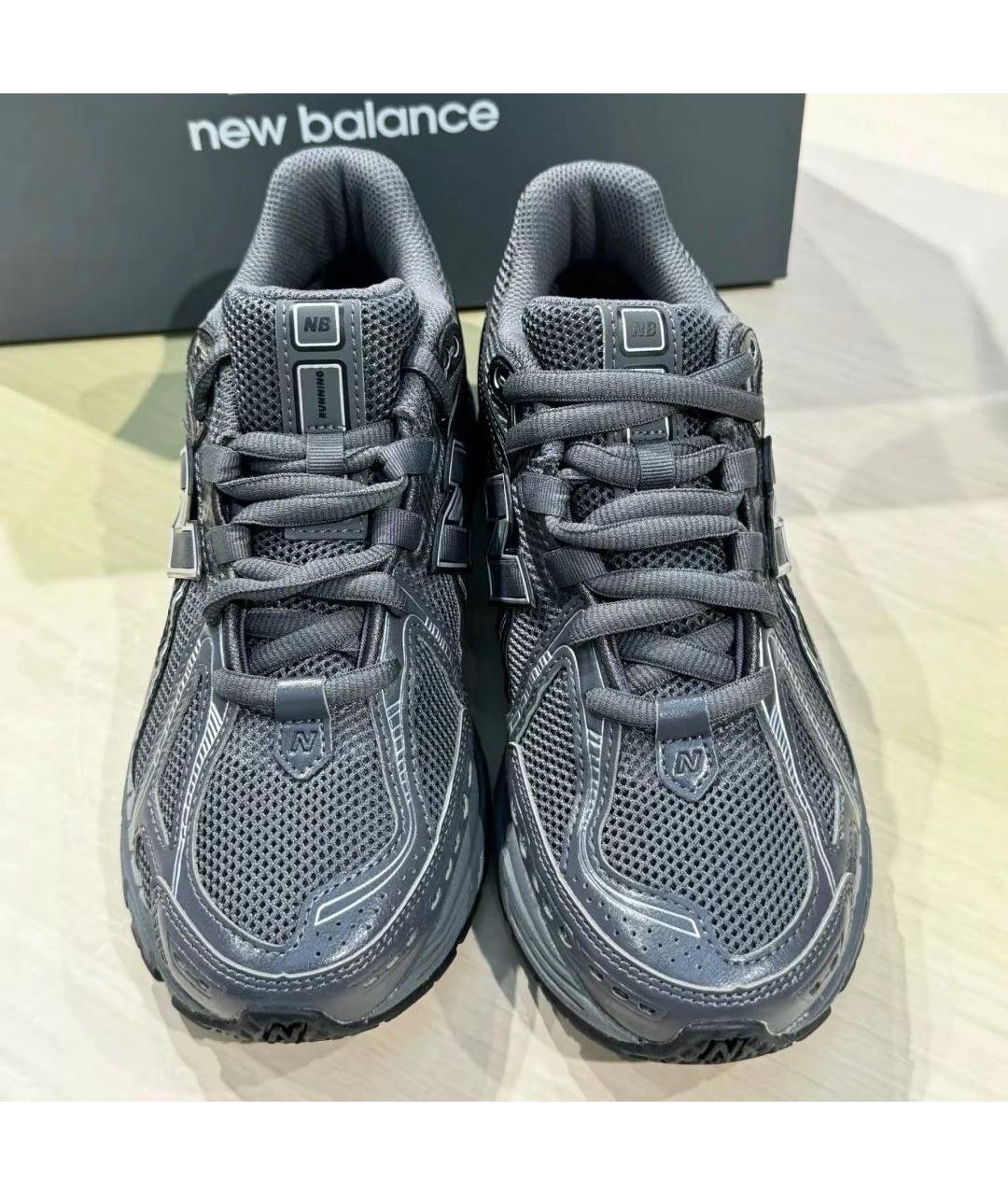 NEW BALANCE Черные текстильные кроссовки, фото 6