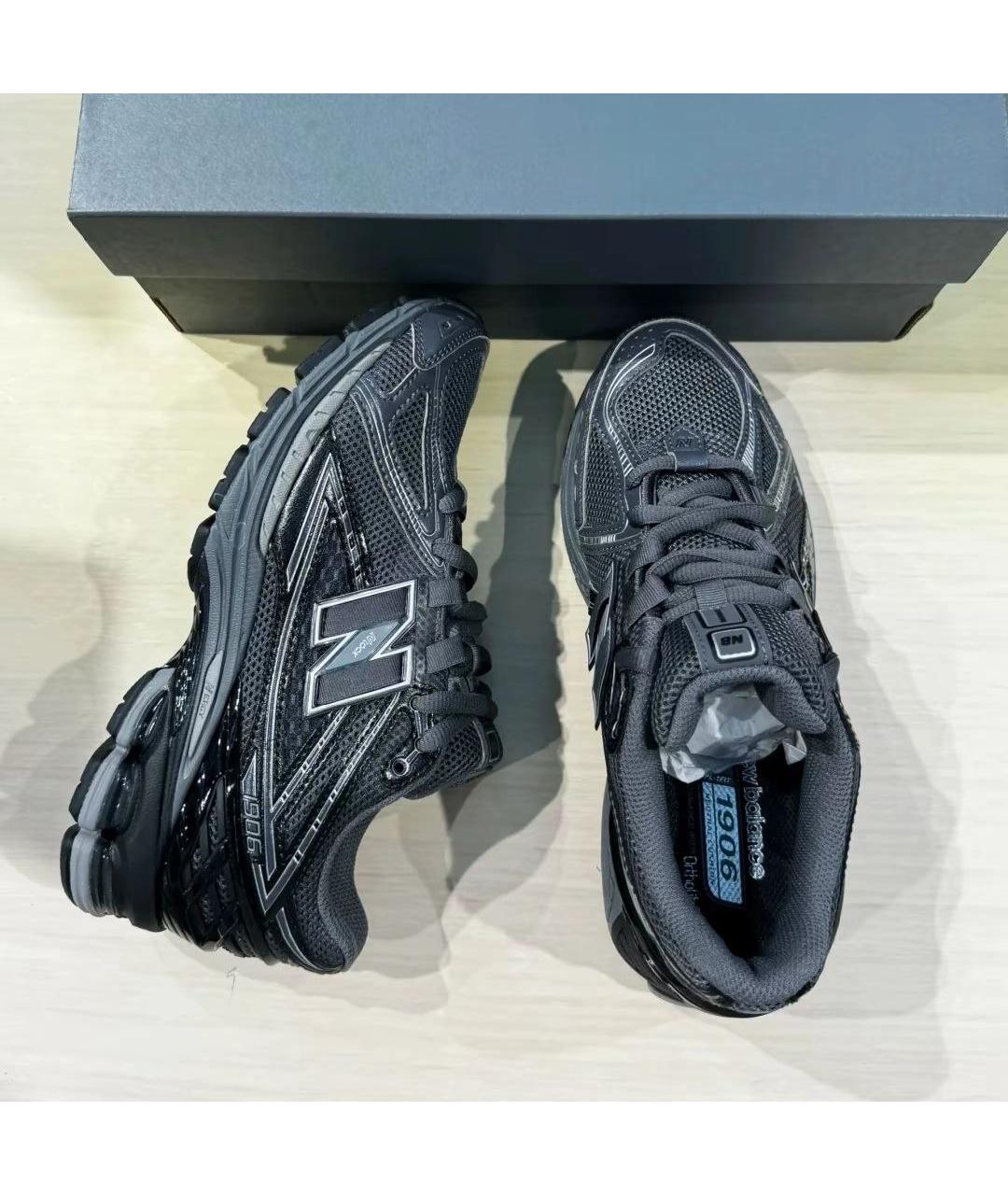 NEW BALANCE Черные текстильные кроссовки, фото 4