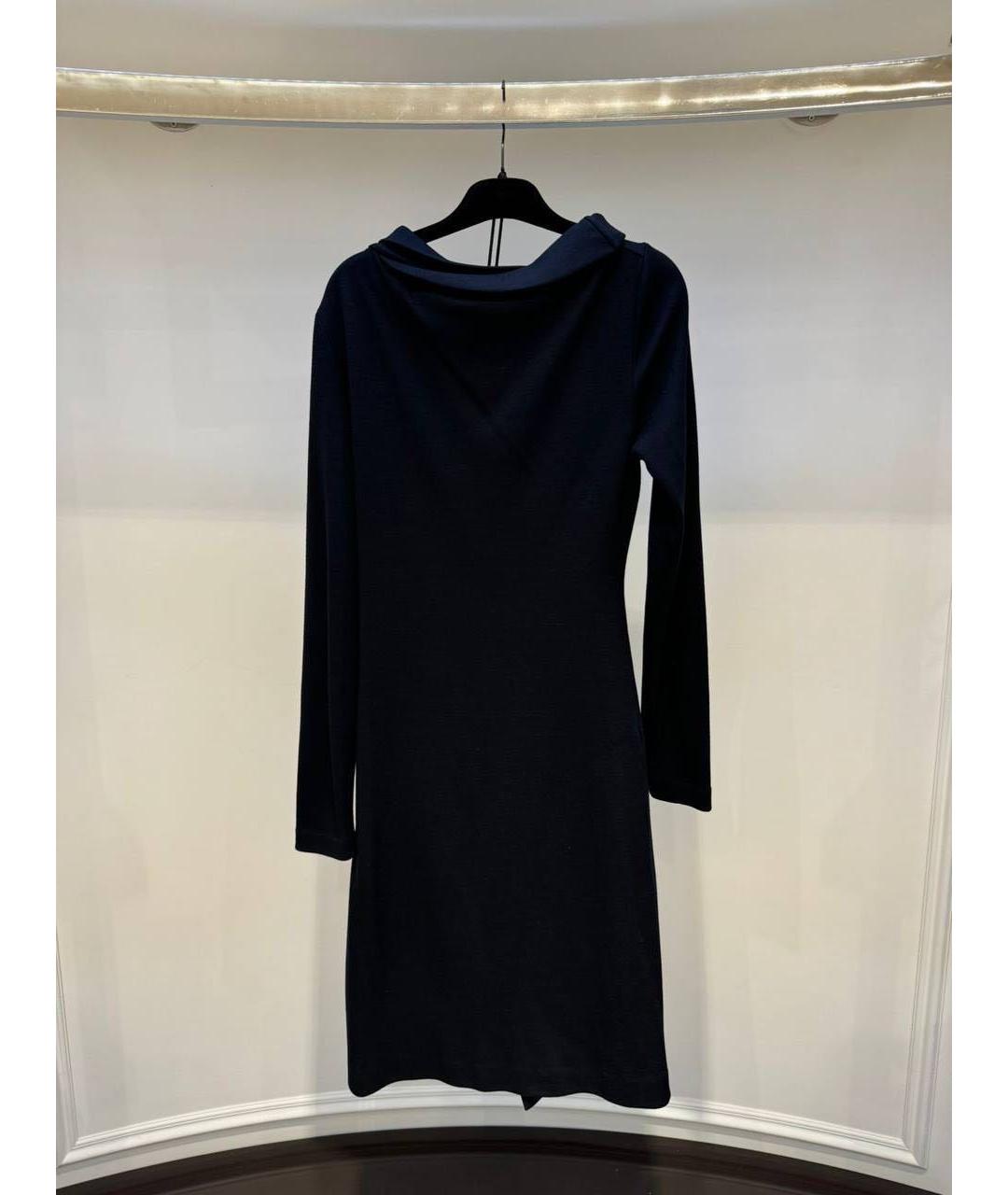 FERRAGAMO Черное повседневное платье, фото 2