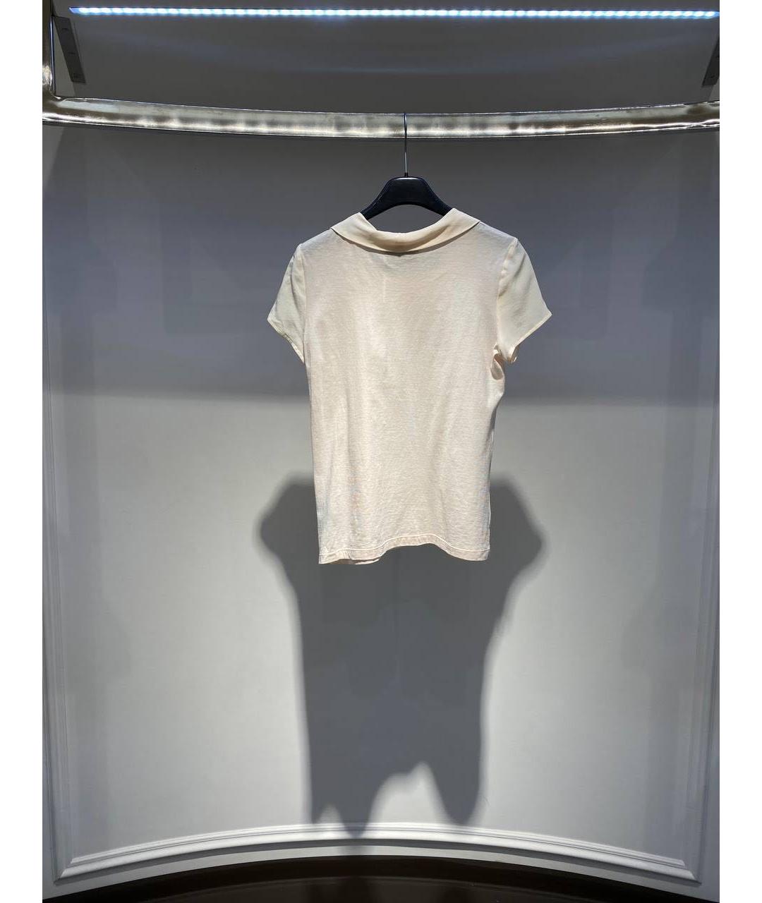 FERRAGAMO Бежевая блузы, фото 2