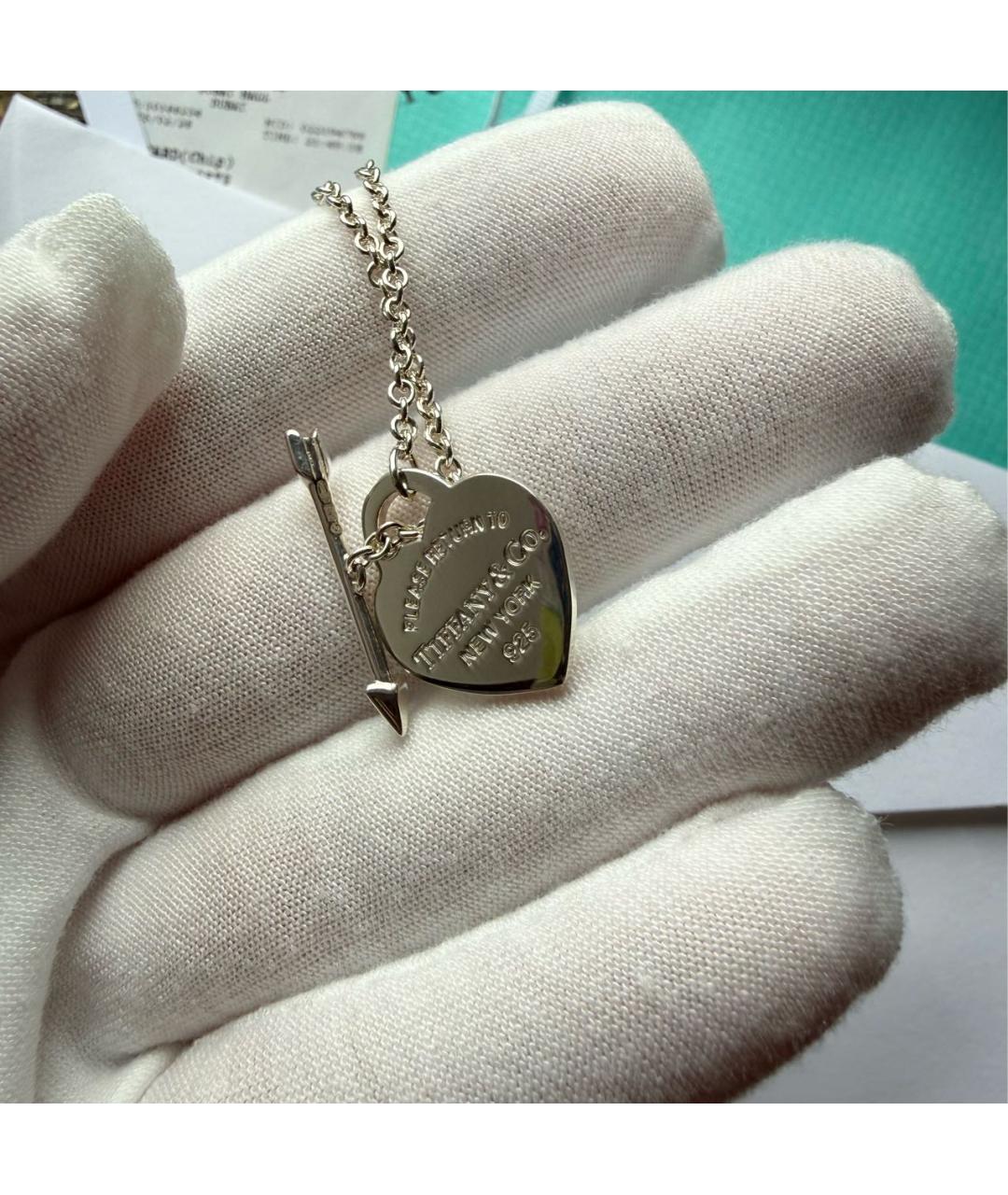 TIFFANY&CO Серебряное серебряное колье, фото 2