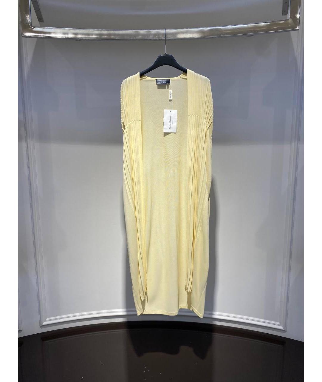 FERRAGAMO Желтый кардиган, фото 3