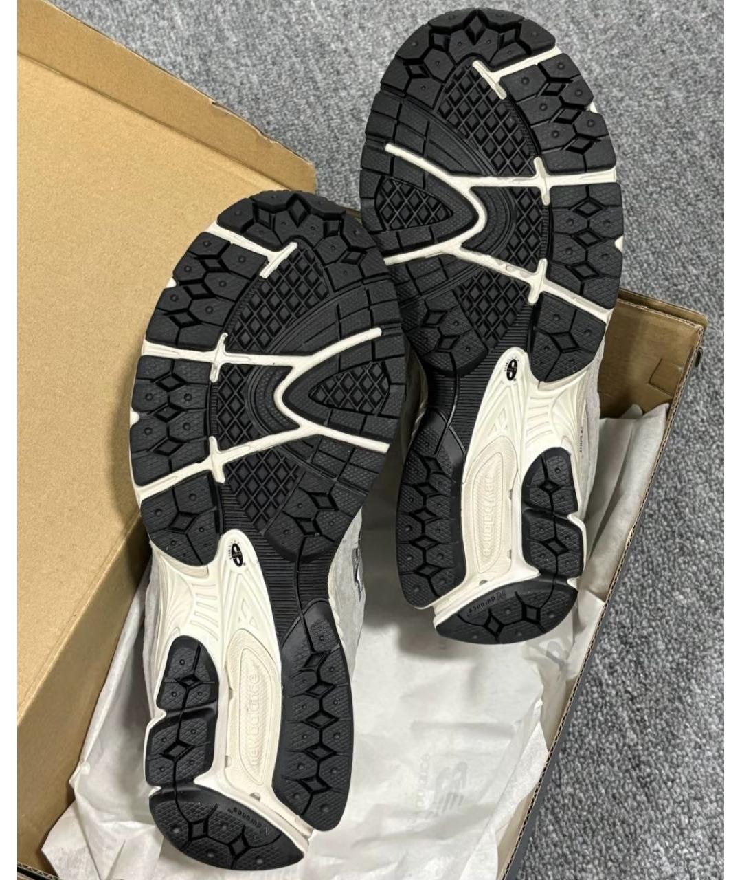 NEW BALANCE Серые текстильные кроссовки, фото 6