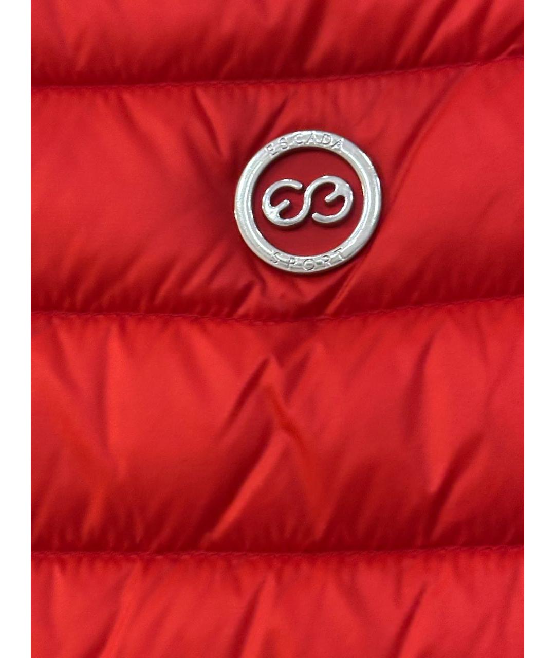 ESCADA Оранжевый полиамидовый жилет, фото 5