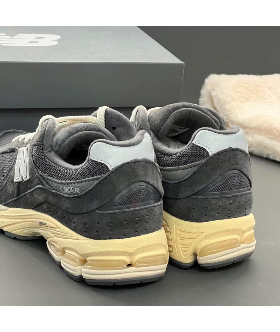 NEW BALANCE Черные текстильные низкие кроссовки / кеды, фото 6