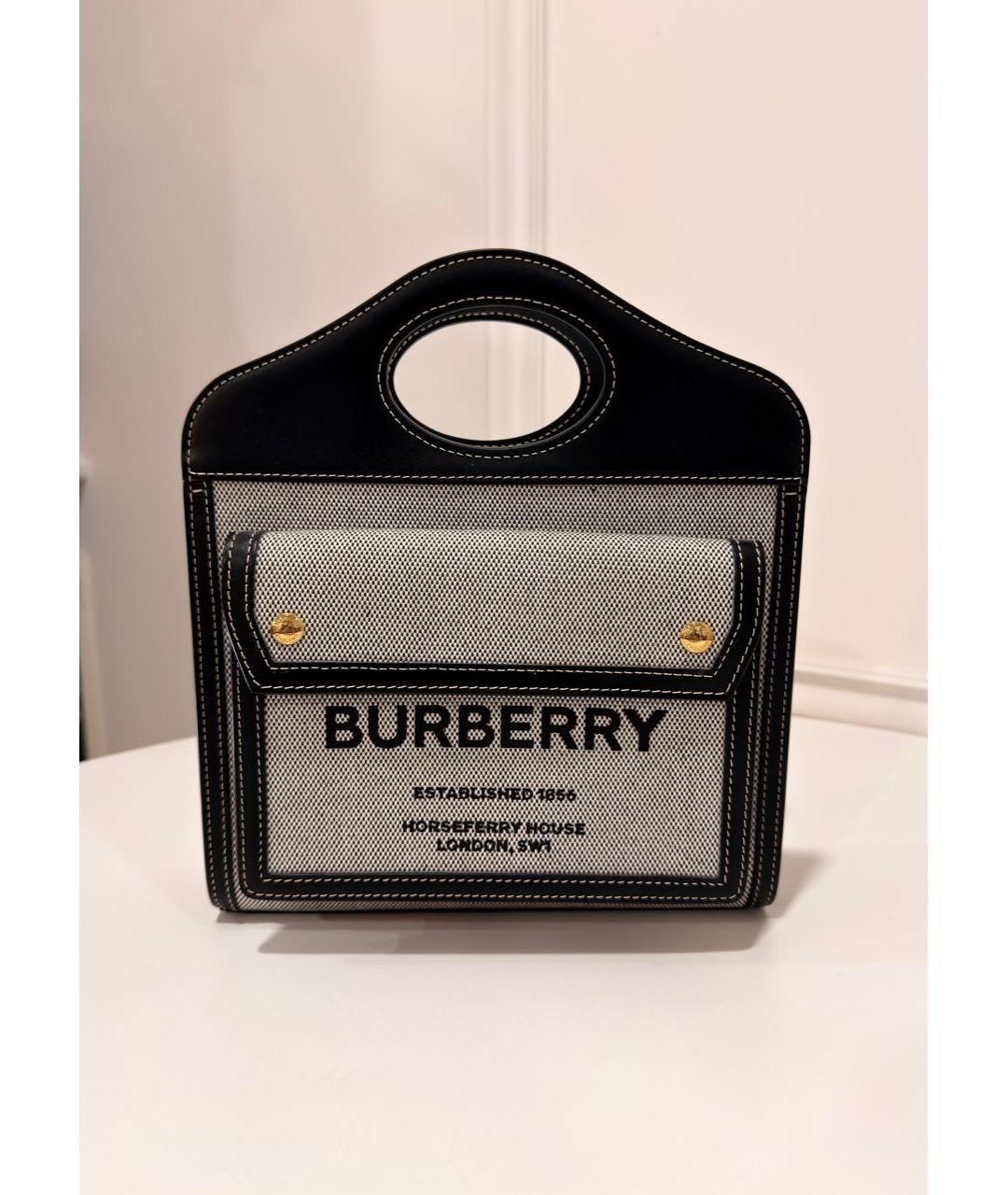 BURBERRY Мульти кожаная сумка через плечо, фото 1