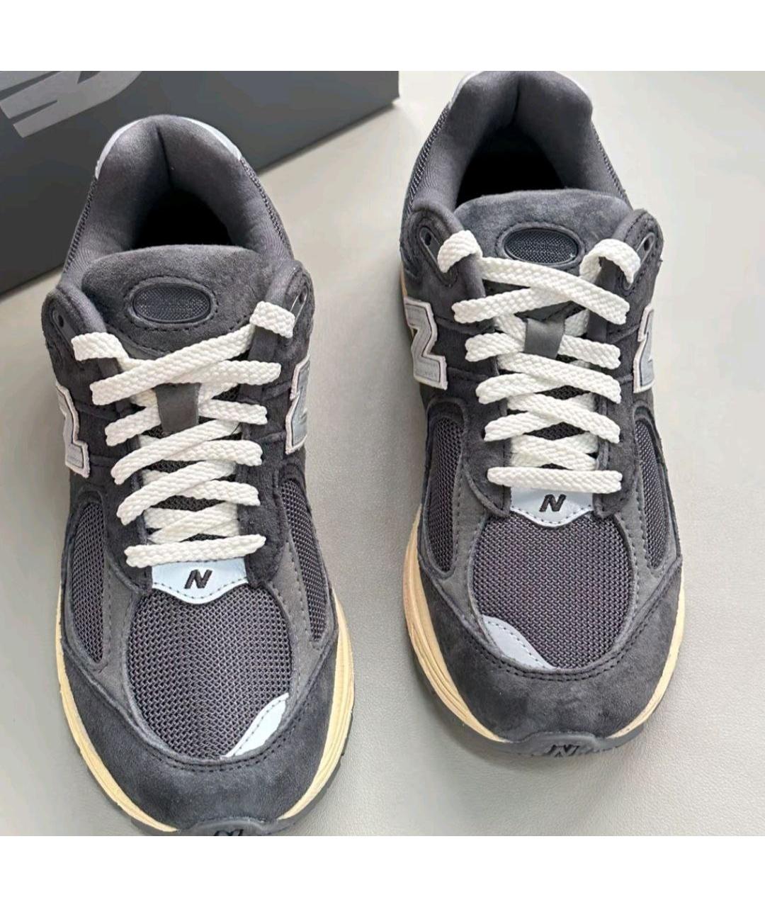 NEW BALANCE Черные текстильные кроссовки, фото 2