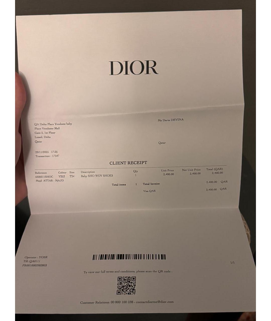 CHRISTIAN DIOR Розовые текстильные балетки, фото 5