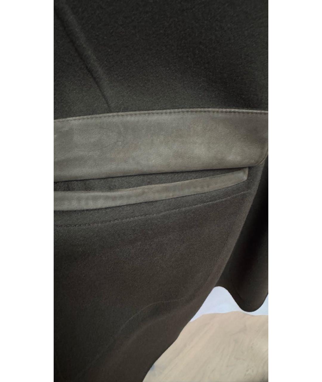 LORO PIANA Коричневое кашемировое пальто, фото 6