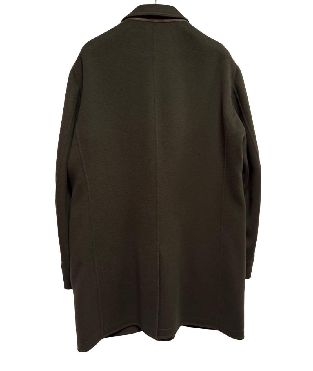 LORO PIANA Коричневое кашемировое пальто, фото 2