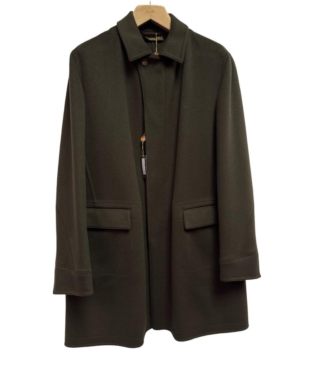 LORO PIANA Коричневое кашемировое пальто, фото 8