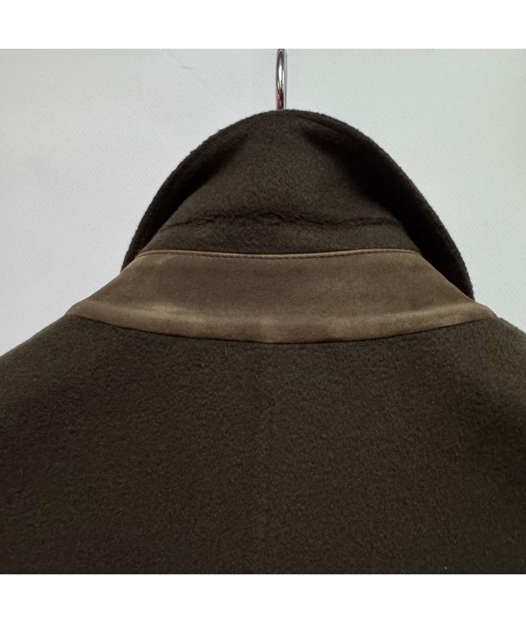 LORO PIANA Коричневое кашемировое пальто, фото 4