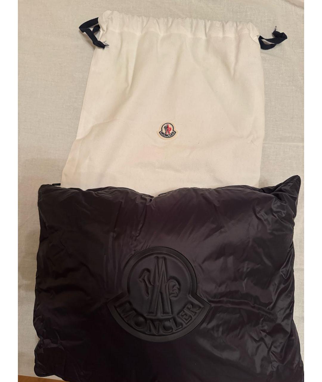 MONCLER Черная тканевая дорожная/спортивная сумка, фото 4