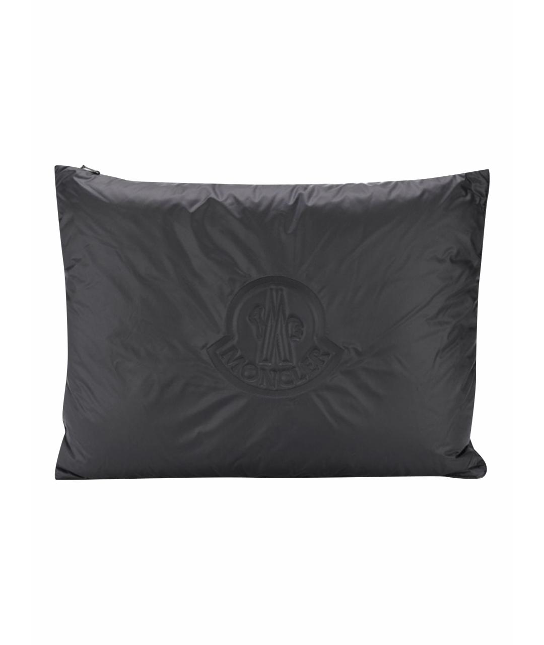 MONCLER Черная тканевая дорожная/спортивная сумка, фото 1