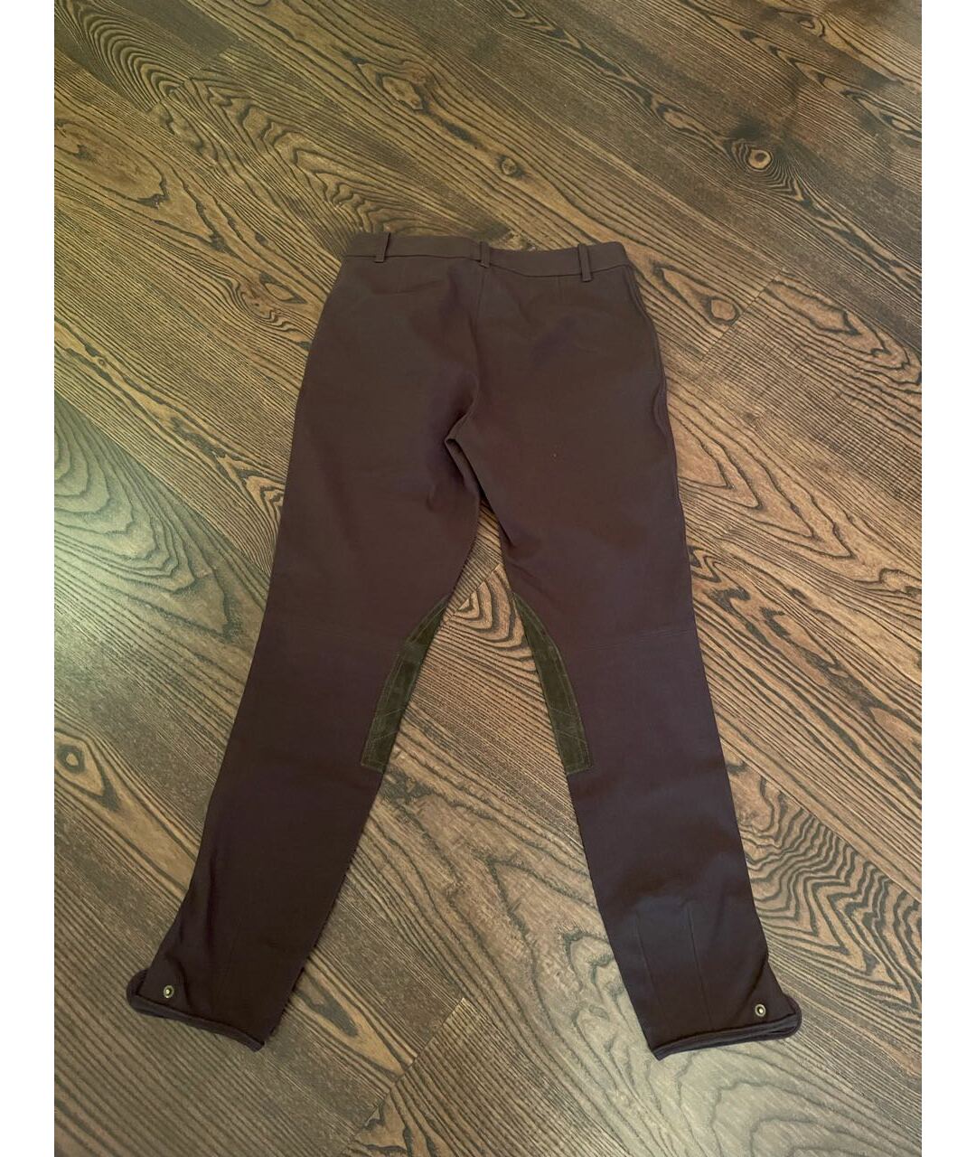 RALPH LAUREN Коричневые хлопковые брюки узкие, фото 5