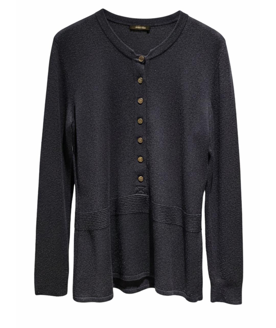 CHANEL Темно-синий кашемировый джемпер / свитер, фото 1