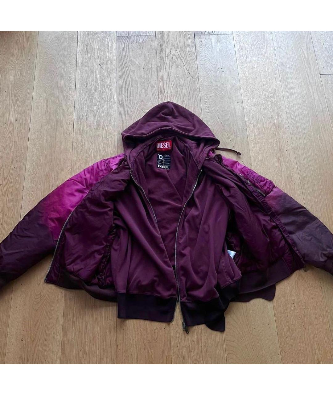 DIESEL Розовая хлопковая куртка, фото 4