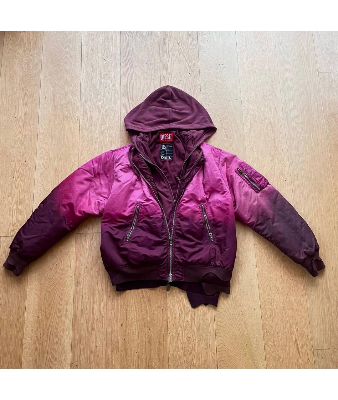 DIESEL Розовая хлопковая куртка, фото 7