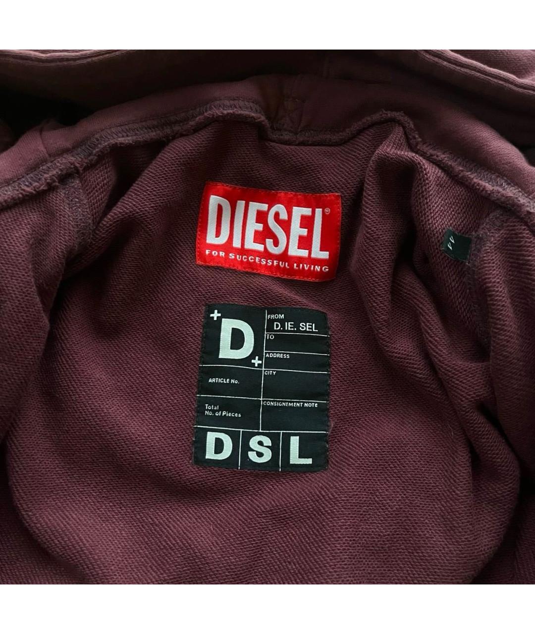 DIESEL Розовая хлопковая куртка, фото 3