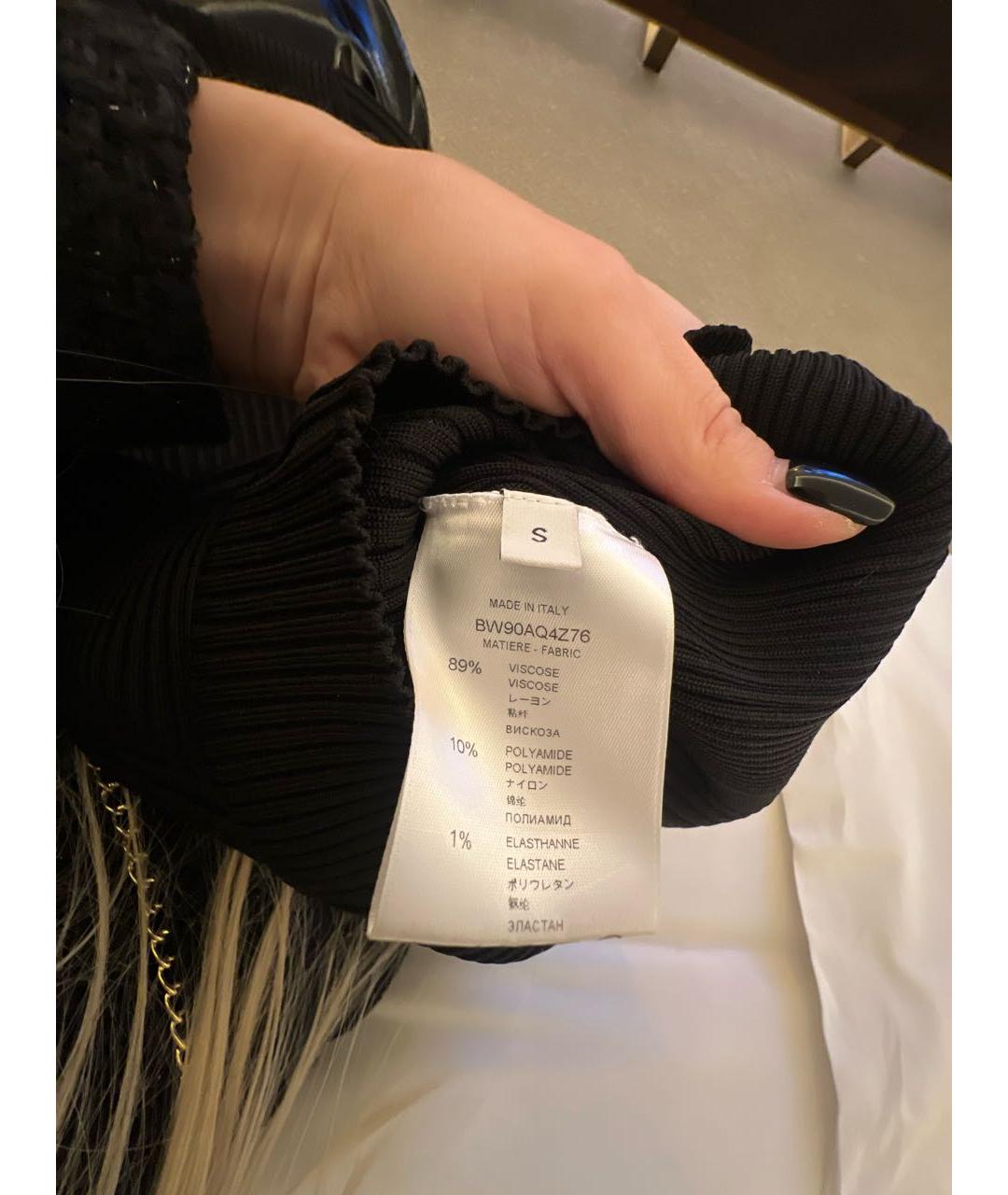 GIVENCHY Черный вискозный джемпер / свитер, фото 6