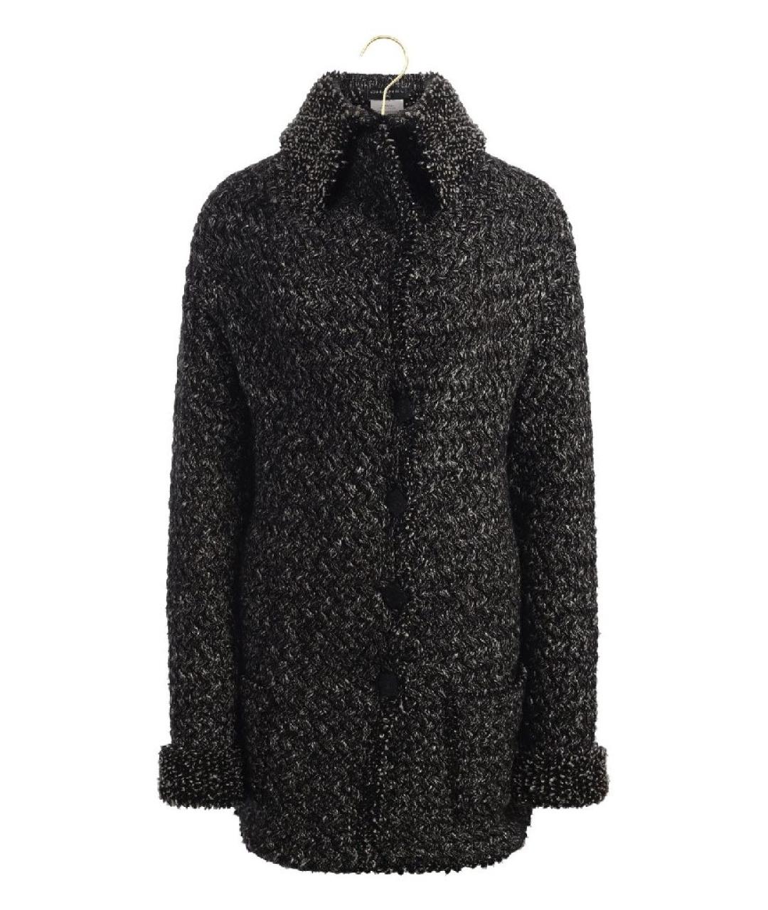 CHANEL Серое кашемировое пальто, фото 5