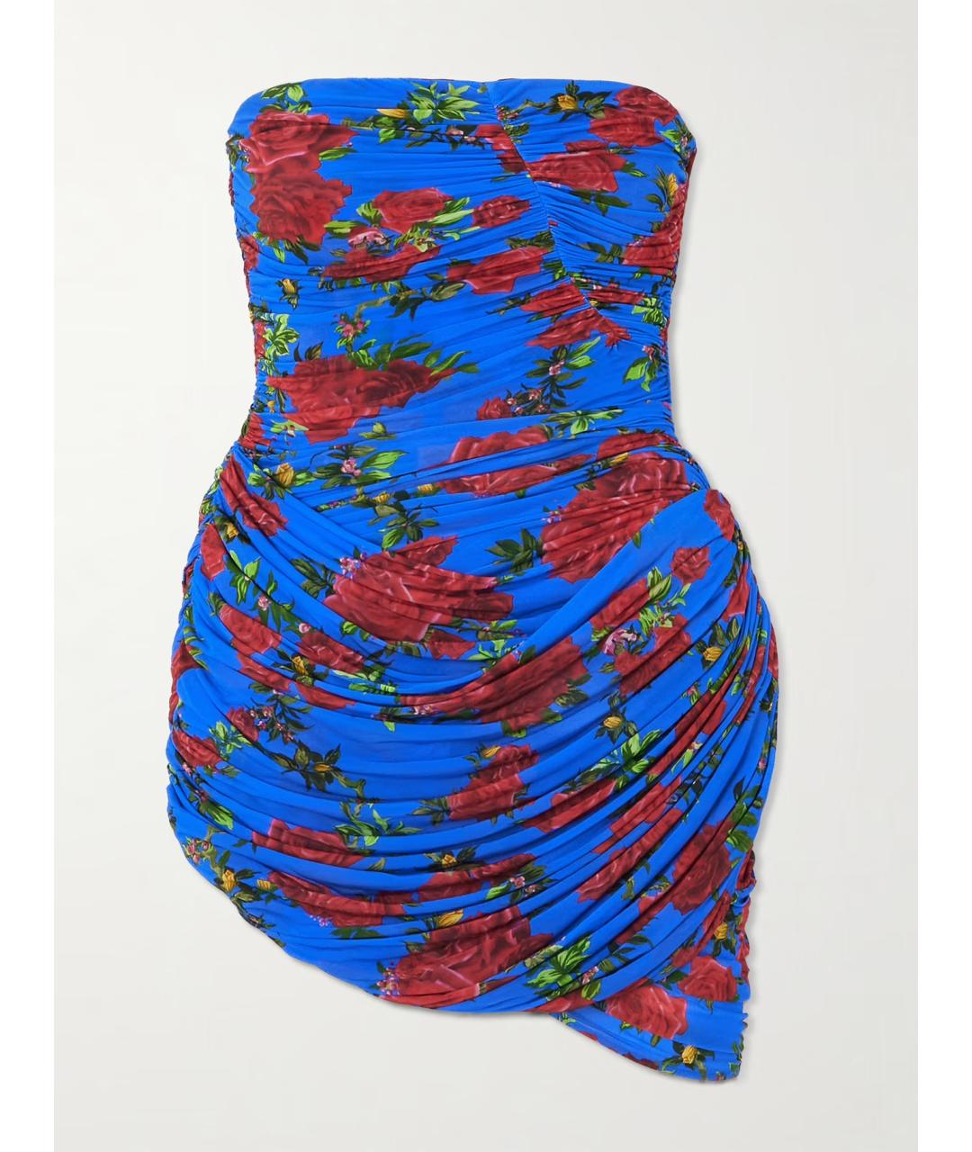 MAGDA BUTRYM Синее коктейльное платье, фото 8