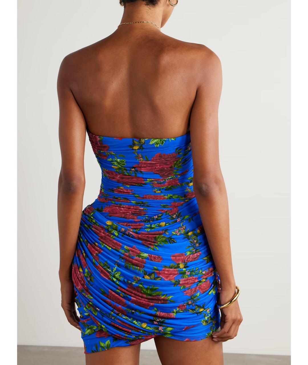 MAGDA BUTRYM Синее коктейльное платье, фото 3