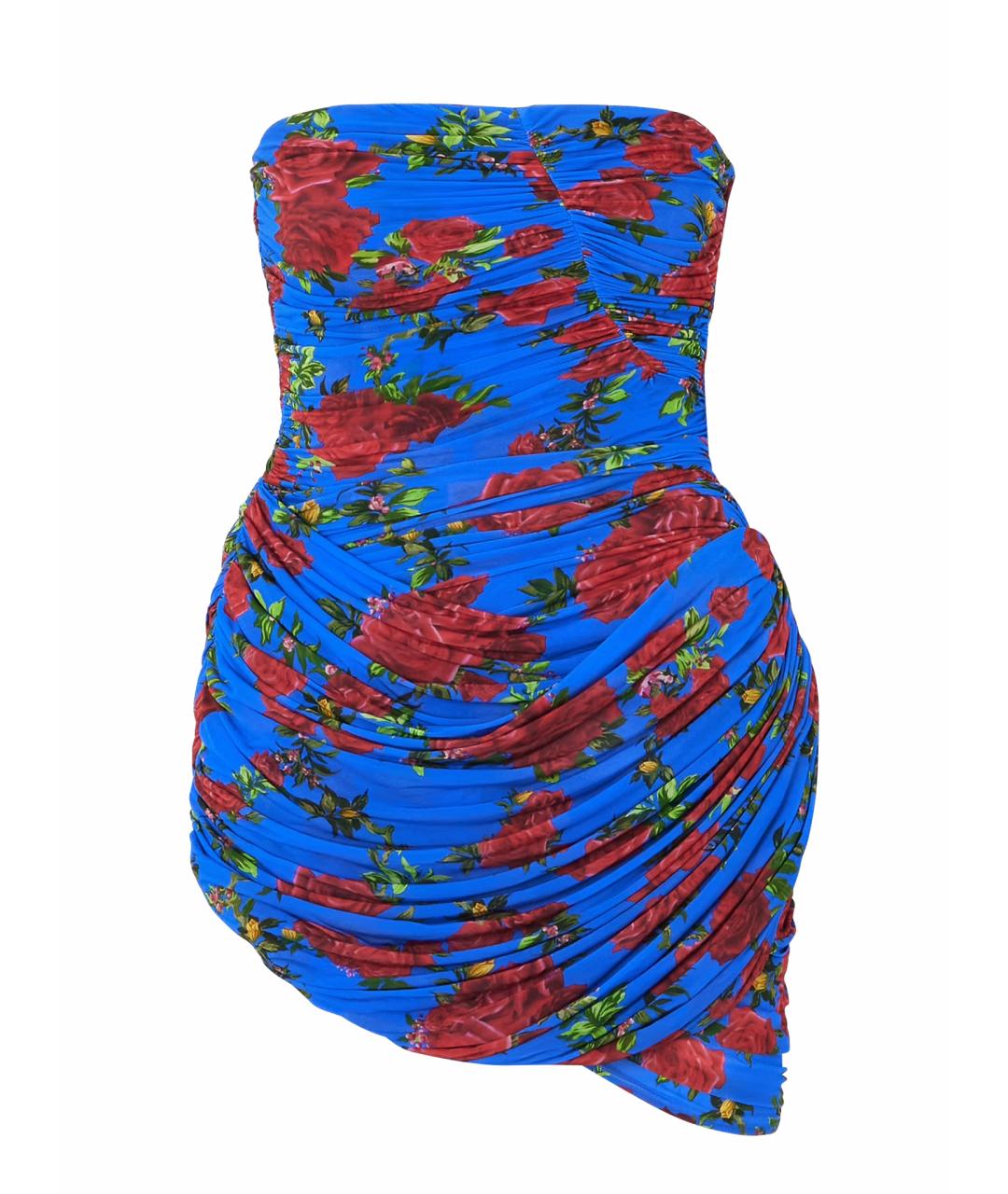 MAGDA BUTRYM Синее коктейльное платье, фото 1