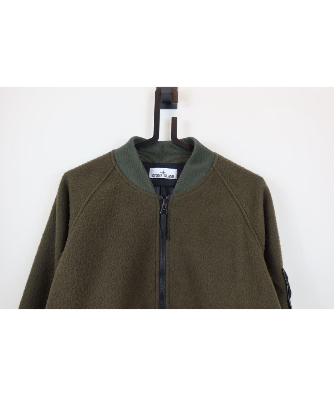 STONE ISLAND Хаки куртка, фото 2