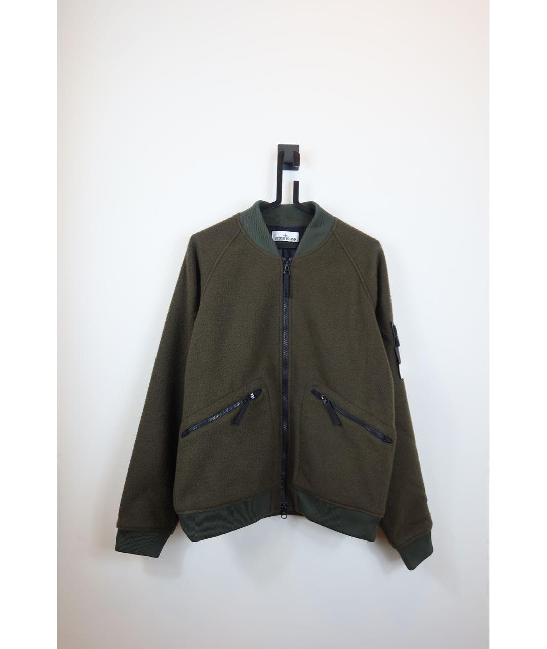 STONE ISLAND Хаки куртка, фото 8