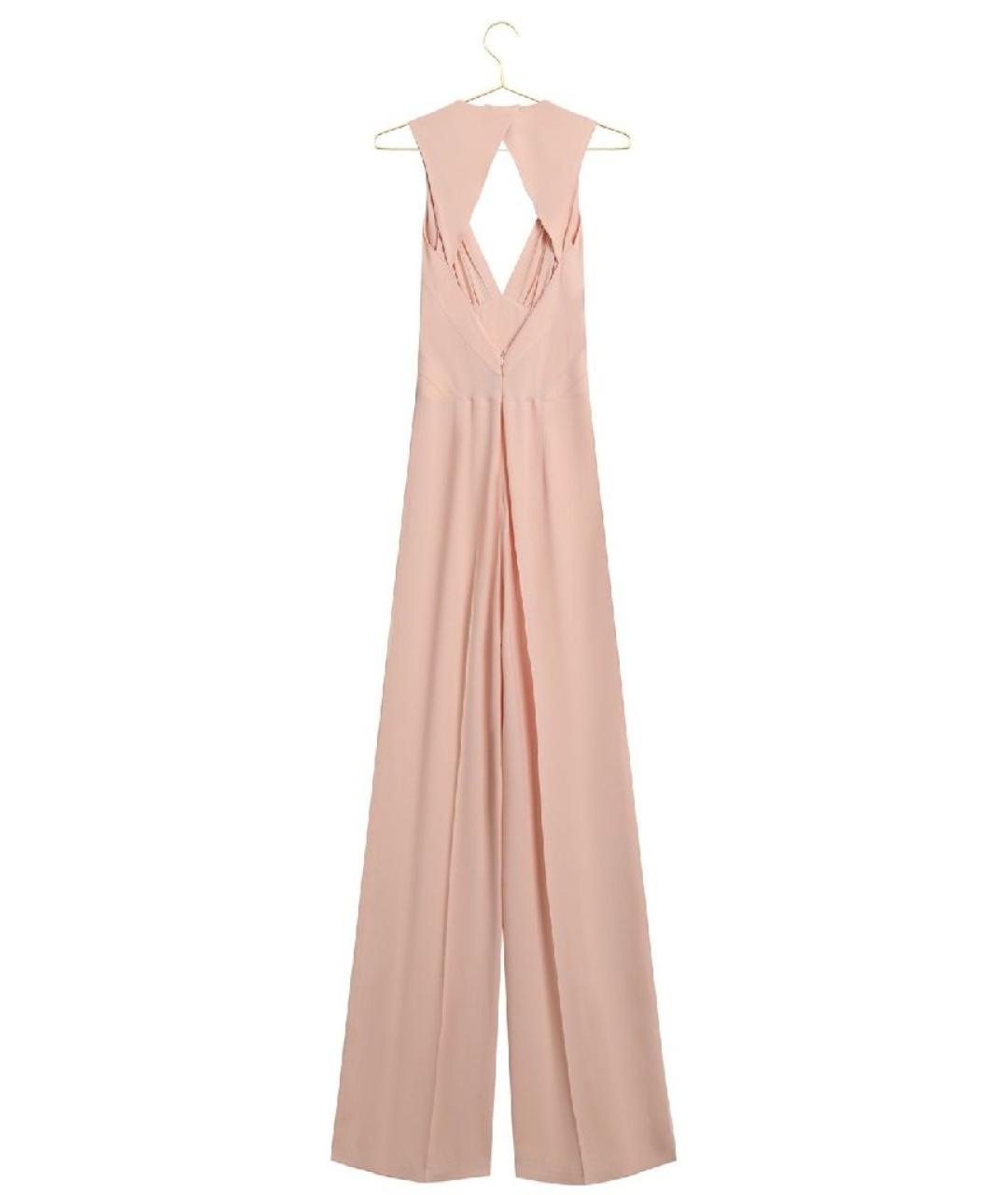 ERMANNO SCERVINO Коралловый ацетатный комбинезон, фото 2