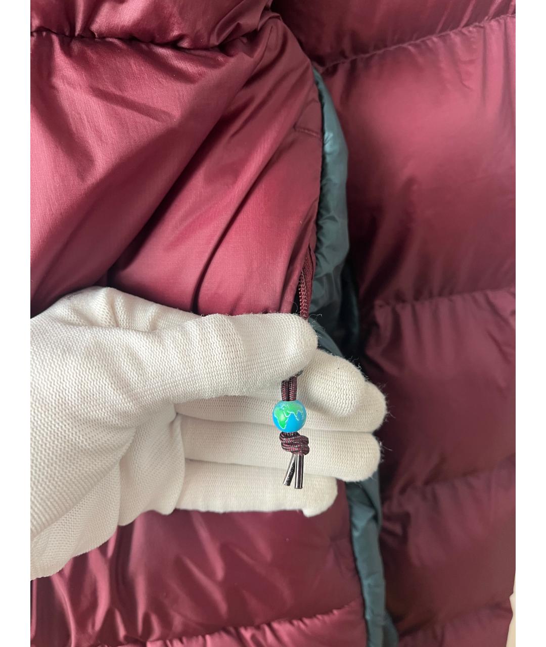 NIKE ACG Бордовая полиэстеровая куртка, фото 7