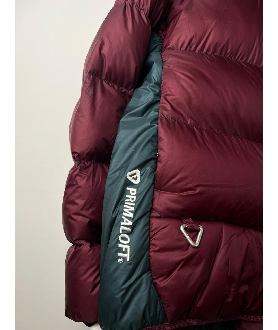 NIKE ACG Бордовая полиэстеровая куртка, фото 5