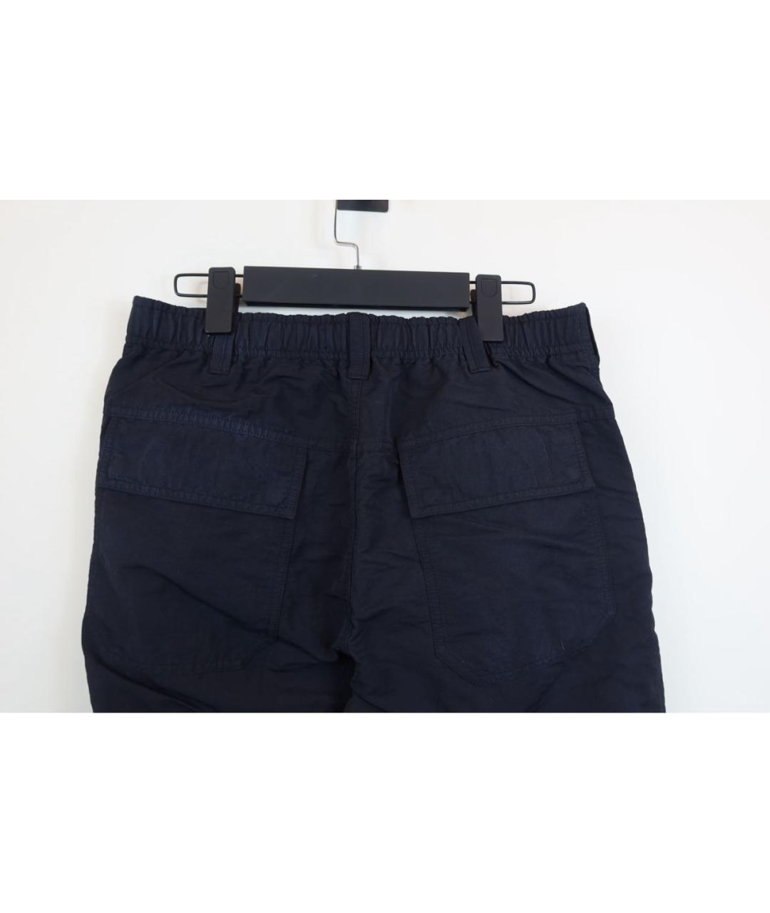 STONE ISLAND Черные повседневные брюки, фото 6