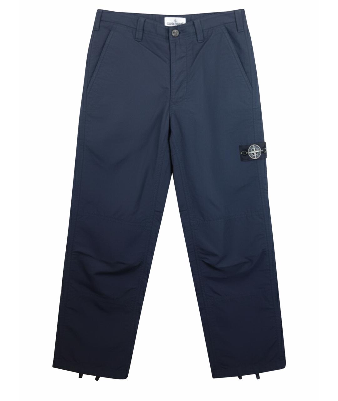 STONE ISLAND Черные повседневные брюки, фото 1