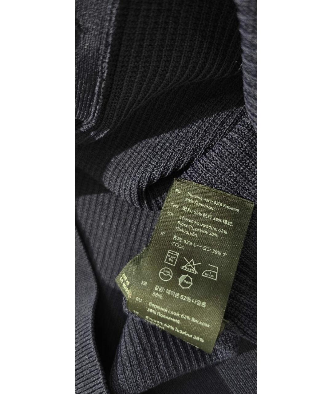 COS Темно-синий вискозный кардиган, фото 4