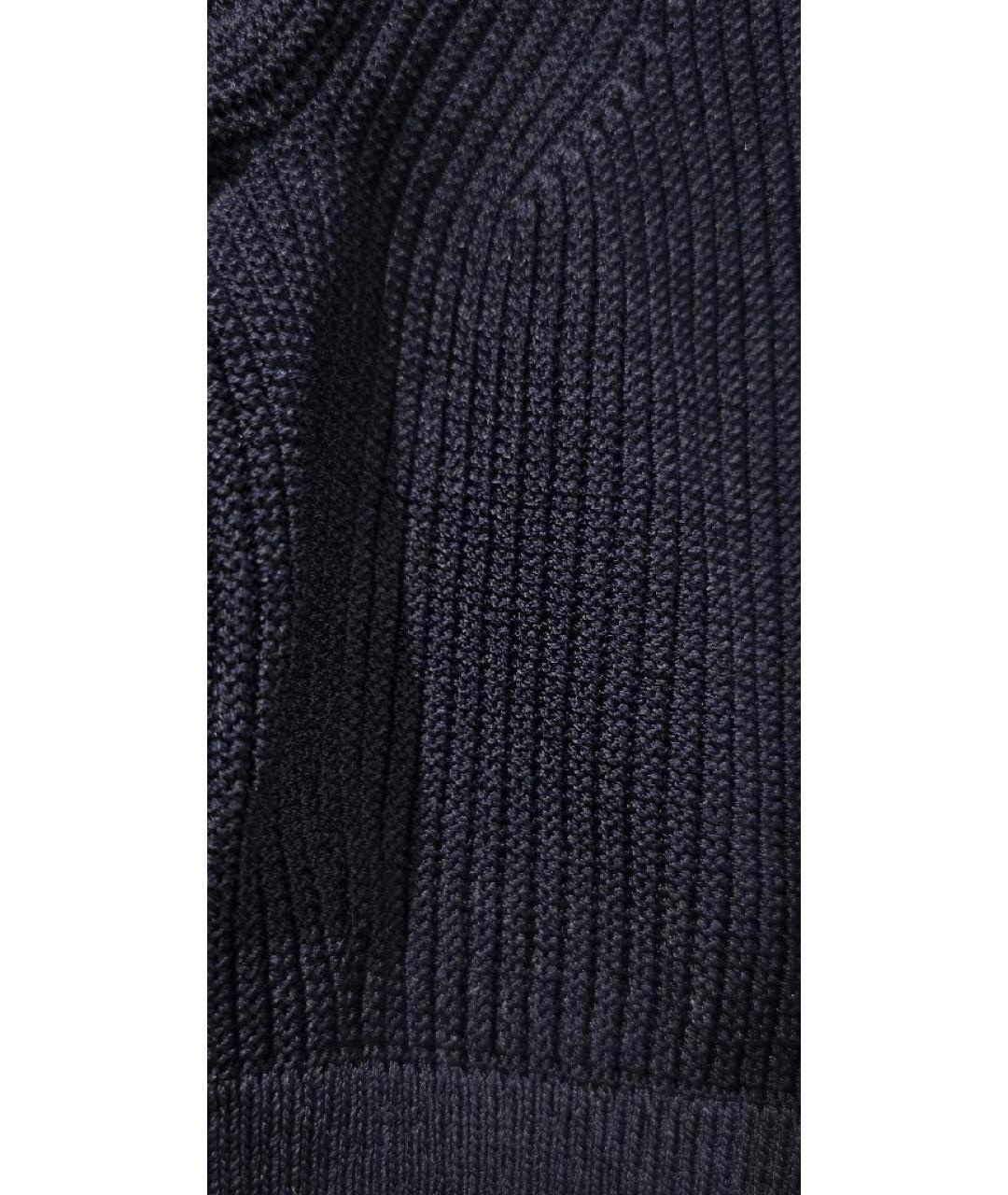 COS Темно-синий вискозный кардиган, фото 5