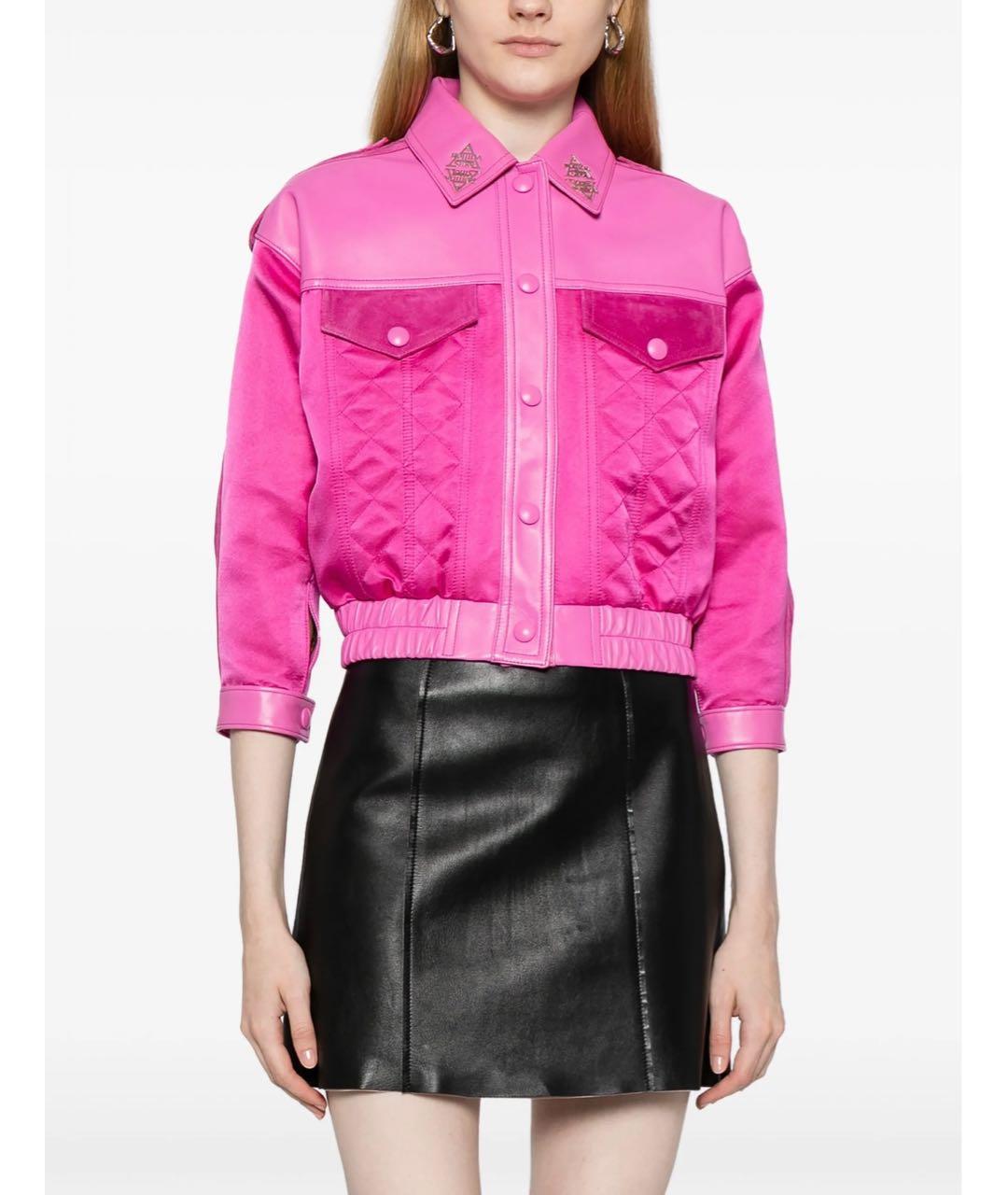 LOUIS VUITTON Фуксия куртка, фото 6