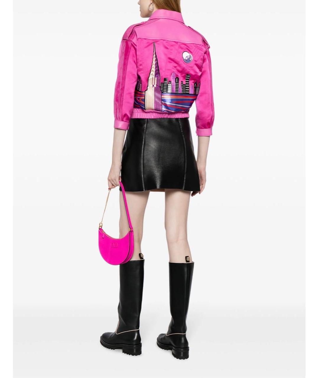LOUIS VUITTON Фуксия куртка, фото 7