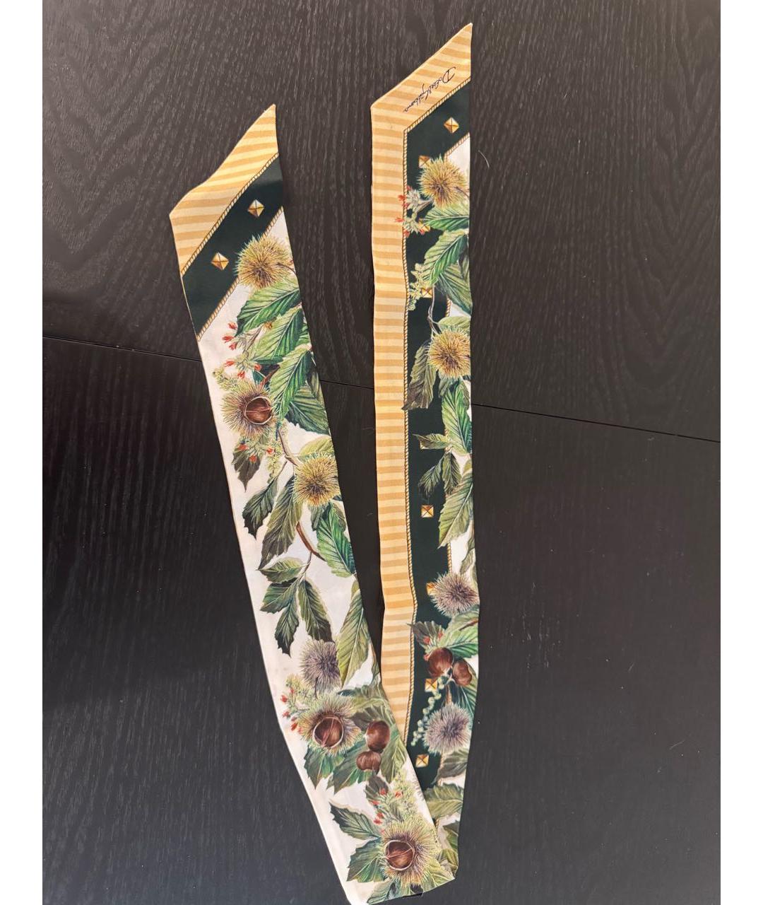 DOLCE&GABBANA Мульти шелковый платок, фото 2